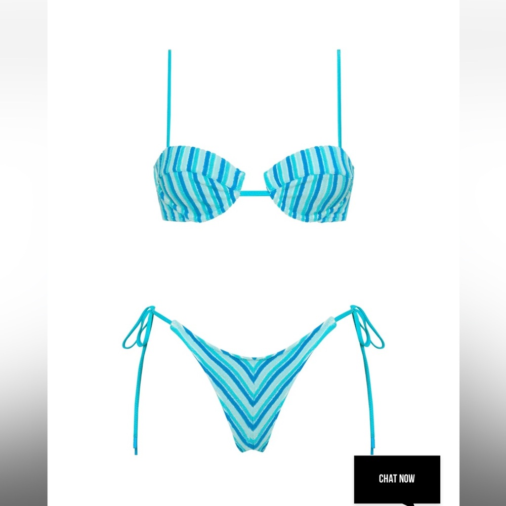 Triangl bathing suit : Mala - sour stripe